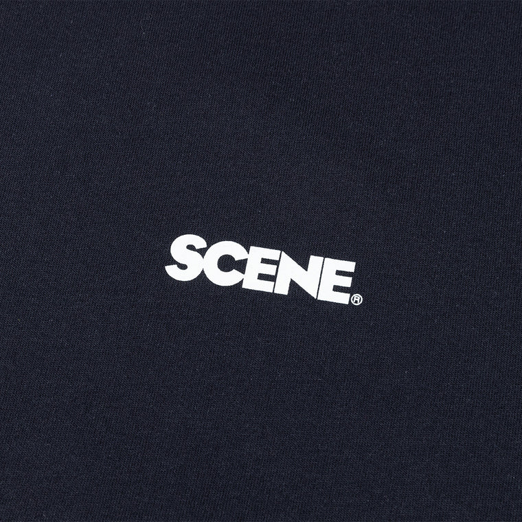 SCENE BY ICE FIRE CLASSIC LONG TEE-BLACK