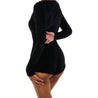 ROSEMAESE COZY DARLING BODYSUIT-BLACK