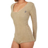 ROSEMAESE COZY DARLING BODYSUIT-KHAKI