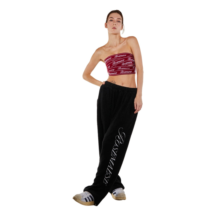 ROSEMAESE COZY DARLING SPORT PANTS-BLACK