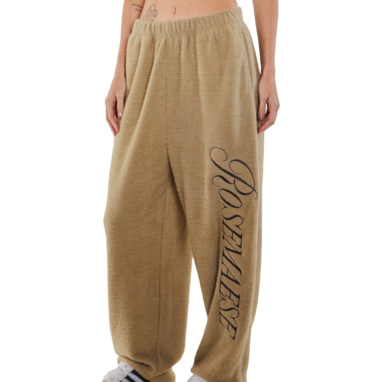 ROSEMAESE COZY DARLING SPORT PANTS-KHAKI