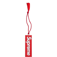 SUPREME DAVID HOWELL & CO. METAL BOOKMARK-RED