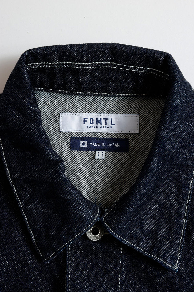 FUNDAMENTAL DENIM JACKET RINSE-INDIGO