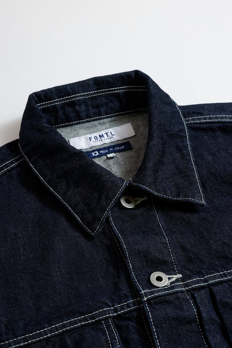 FUNDAMENTAL DENIM JACKET RINSE-INDIGO