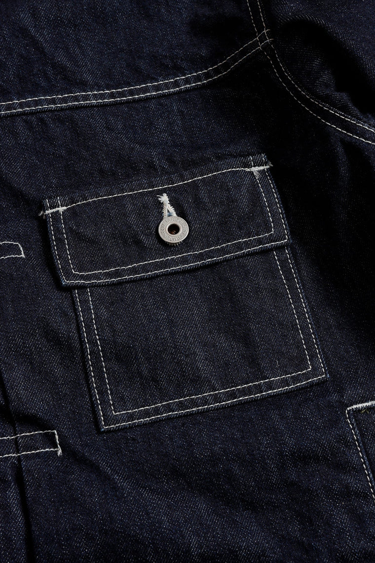 FUNDAMENTAL DENIM JACKET RINSE-INDIGO