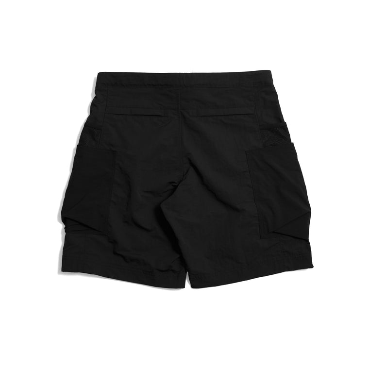 OPEN DIALOGUE X WILD THINGS DOUBLE LAYER SHORTS-BLACK