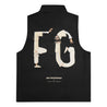 ORI FREDERIQO DOWN VEST-BLACK