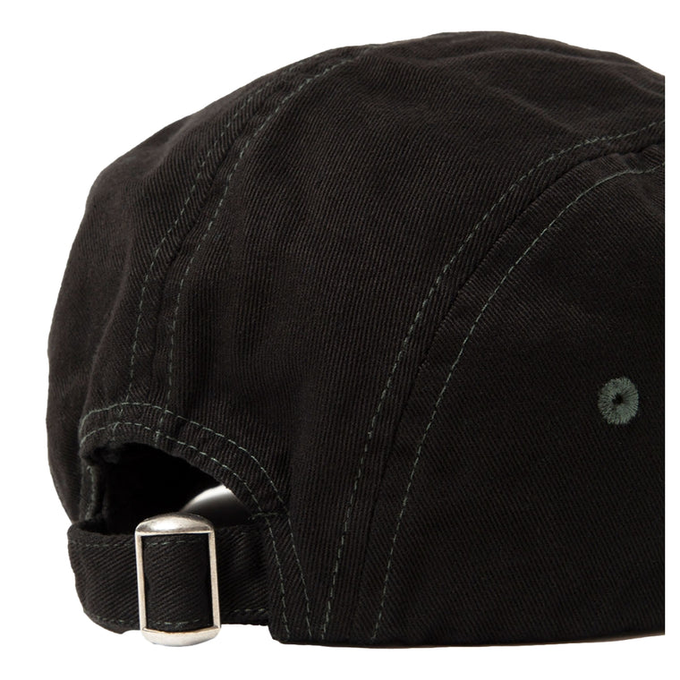 NONNATIVE DWELLER JET CAP COTTON TWILL OVERYED "THAT NONNATIVE PROD"-BLACK