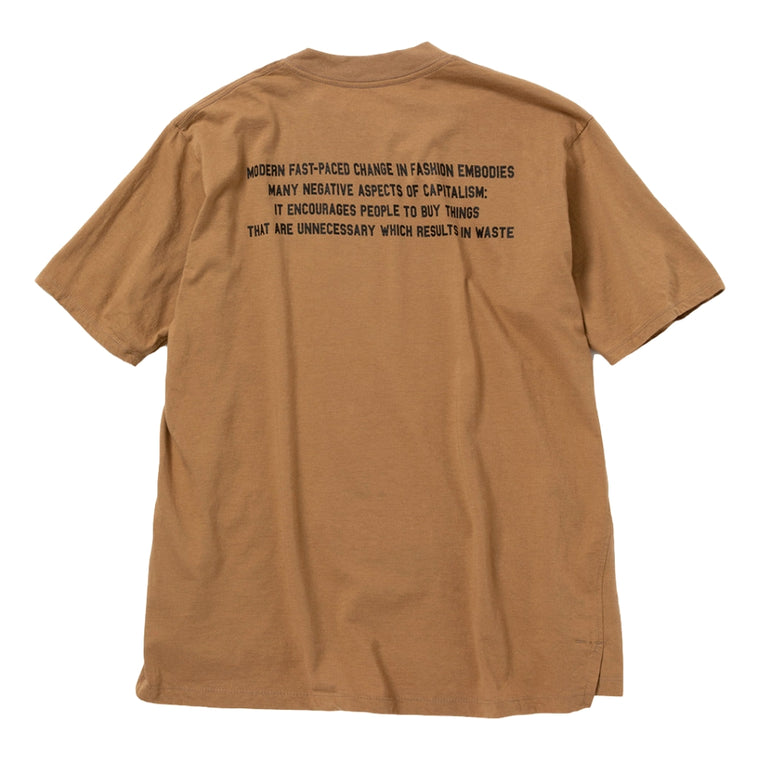 NONNATIVE DWELLER S/S TEE "99-23"-BEIGE