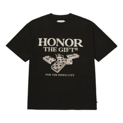 HONOR THE GIFT DOMINOS TEE-BLACK