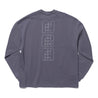 NINE POINT NINE ELEMENT L/S GRAPHIC TEE - IN MONTION-GREY