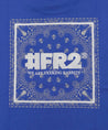 #FR2 EMBROIDERY PAISLEY T-SHIRT[FRC2965]-BLUE