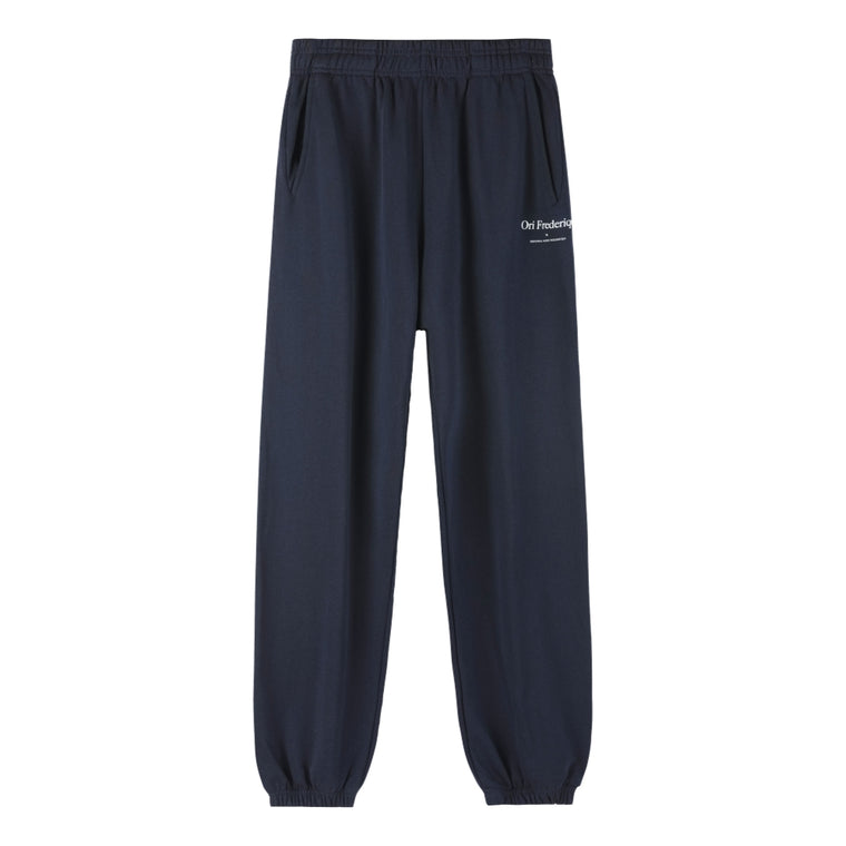 ORI FREDERIQO EMBROIDERY PANT-NAVY