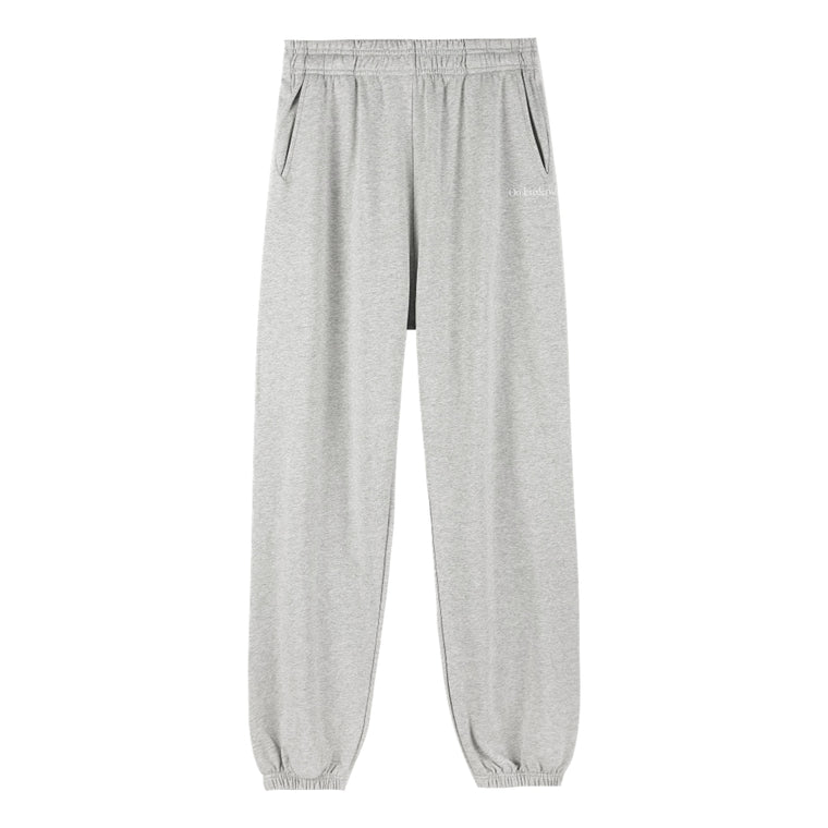 ORI FREDERIQO EMBROIDERY PANT-GREY