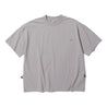 NINE POINT NINE EXPERT BASE LOGO S/S TEE-KHAKI