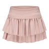 ROSEMAESE EMBROIDERED CAKE SKIRT-PINK