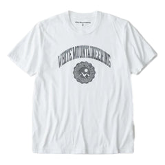 WHITE MOUNTAINEERING FLOCKY PRINT T-SHIRT-WHITE