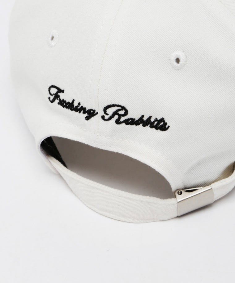 #FR2 FR LOGO BASEBALL CAP[FRA1440]-WHITE