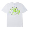 HUF GALACTIC MOTTO  S/S TEE-WHITE