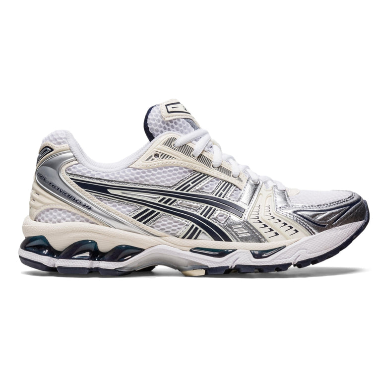 ASICS SPORTSTYLE WOMEN'S  GEL-KAYANO 14-WHITE/MIDNIGHT