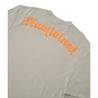 TEAMJOINED JOINED® GOTHIC EXTRA OVERSIZED LONG SLEEVES-CREAM GRAY/ORANGE