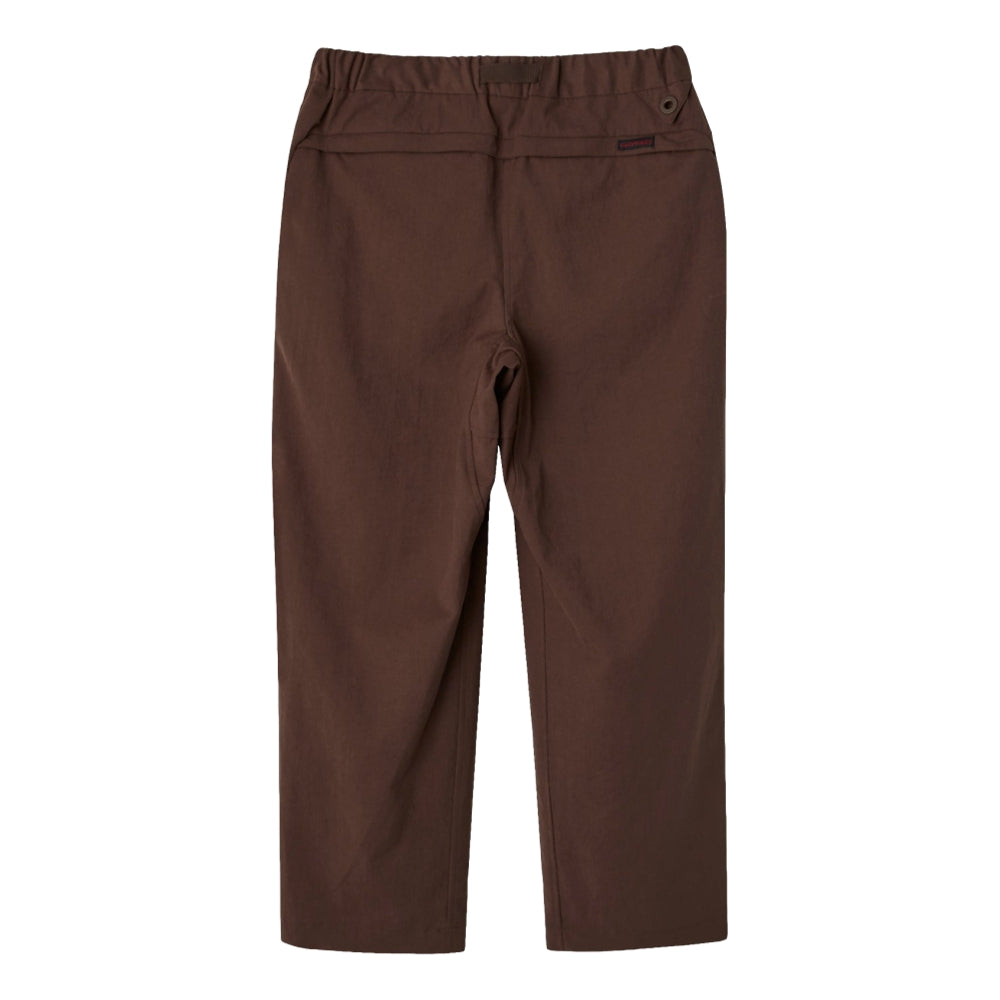 WHITE MOUNTAINEERING GRAMICCI×WM STRETCH 3 TUCK PANTS-BROWN