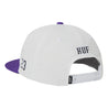 HUF H-STAR SNAPBACK-WHITE