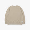 MADNESS HIGH COUNT RAGLAN LABEL SWEATSHIRT-BEIGE