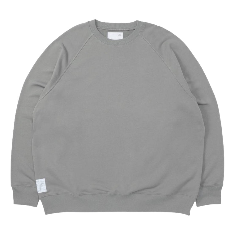 MADNESS HIGH COUNT RAGLAN LABEL SWEATSHIRT-LIGHT GREY