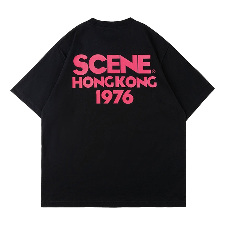 SCENE BY ICE FIRE HONG KONG 1976 TEE-BLACK