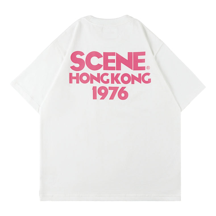 SCENE BY ICE FIRE HONG KONG 1976 TEE-WHITE