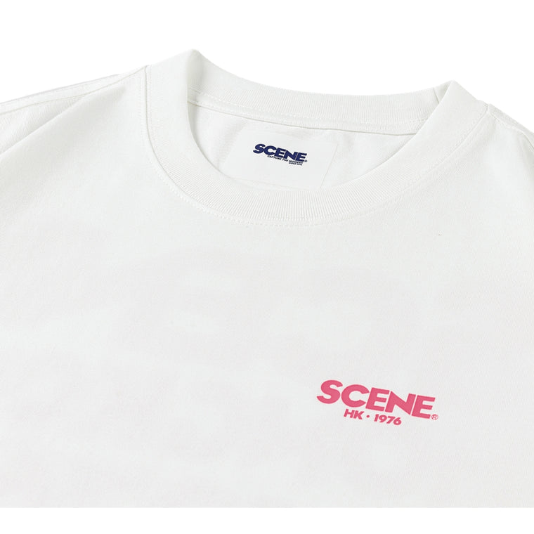 SCENE BY ICE FIRE HONG KONG 1976 TEE-WHITE