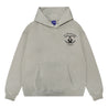 ORI FREDERIQO HOODED FLEECE SWEATSHIRT-GREY