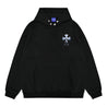 ORI FREDERIQO HOODED FLEECE SWEATSHIRT-BLACK