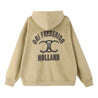 ORI FREDERIQO HOODED SWEATSHIRT-KHAKI