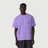 HONOR THE GIFT HTG® CIGAR LABEL SS TEE-PURPLE