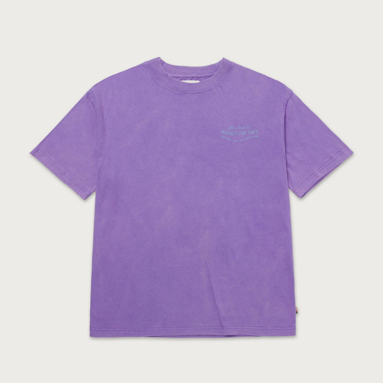 HONOR THE GIFT HTG FORUM SS TEE-PURPLE