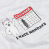 RIPNDIP I HATE MONDAYS TEE-ASH HEATHER