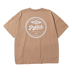 PUBLISH INSIGNIA TEE-BROWN