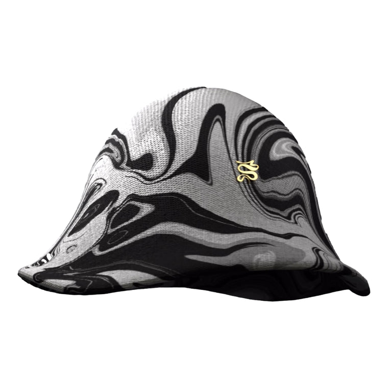 SWIRLED WORLD INTERTW/NED BUCKET HAT-THE SINGER