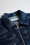 FUNDAMENTAL JACQUARD DENIM BLOUSON RINSE-INDIGO