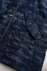 FUNDAMENTAL JACQUARD DENIM BLOUSON RINSE-INDIGO