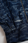 FUNDAMENTAL JACQUARD DENIM BLOUSON RINSE-INDIGO