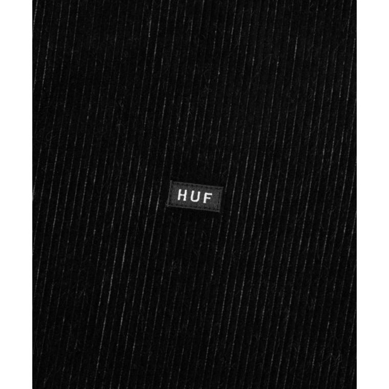 HUF JP BAR LOGO TWO CORD SHIRT-BLACK