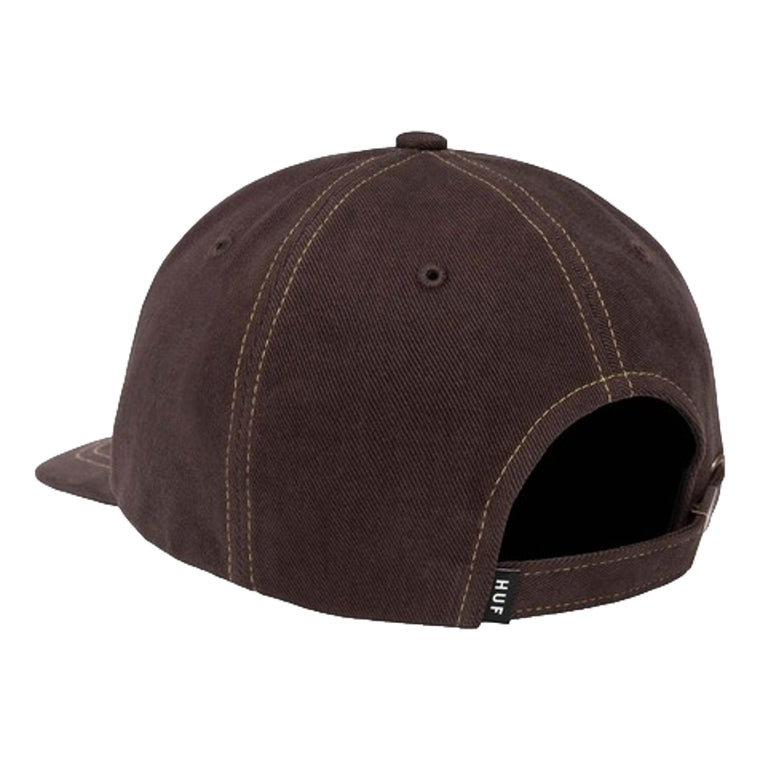 HUF JP BLOSSOM 6PANEL HAT-BROWN