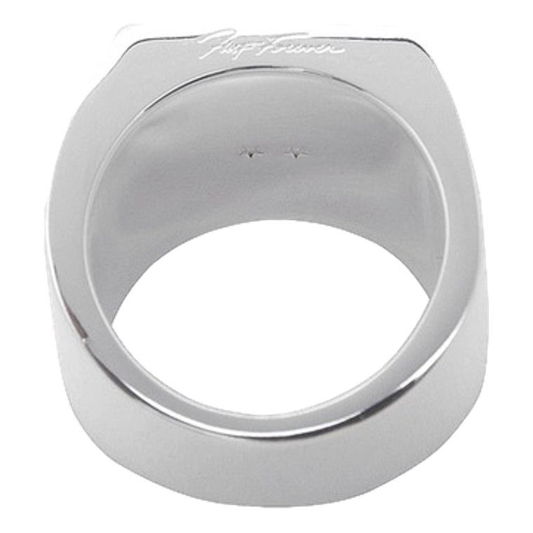 HUF JP BOX LOGO RING-SILVER