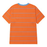 HUF JP HALF COURT STRIPE CREW-ORANGE