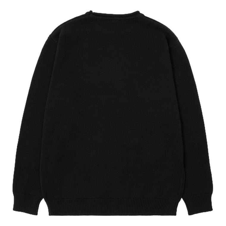 HUF JP HORUS JACQUARD SWEATER-BLACK