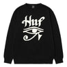 HUF JP HORUS JACQUARD SWEATER-BLACK