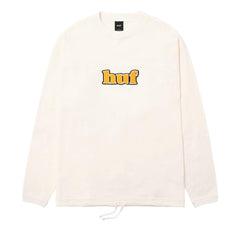 HUF JP MADISON FOOTBALL CREW-WHITE
